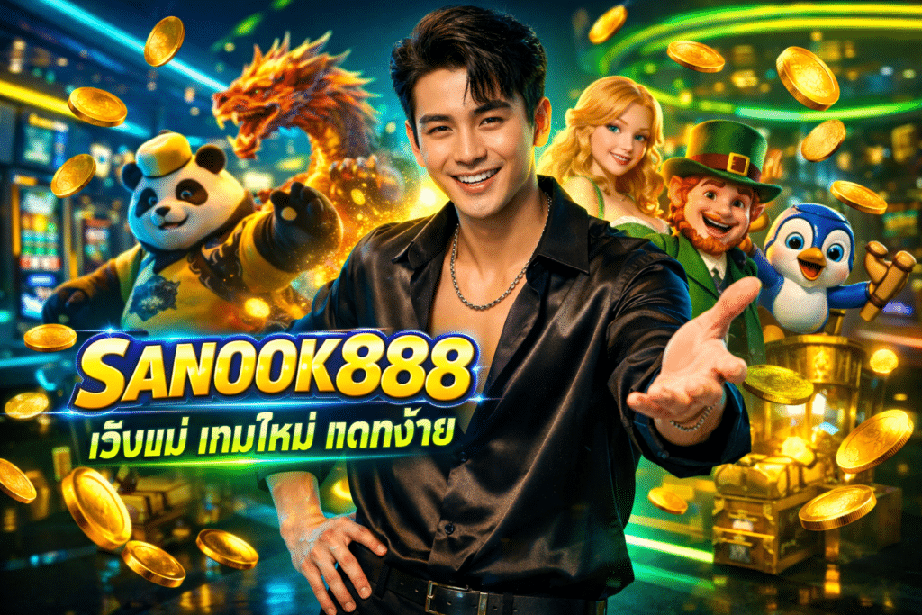 SANOOK888 เว็บแม่ เกมใหม่ แตกง่าย มีเกมใหม่ให้ลองทุกสัปดาห์